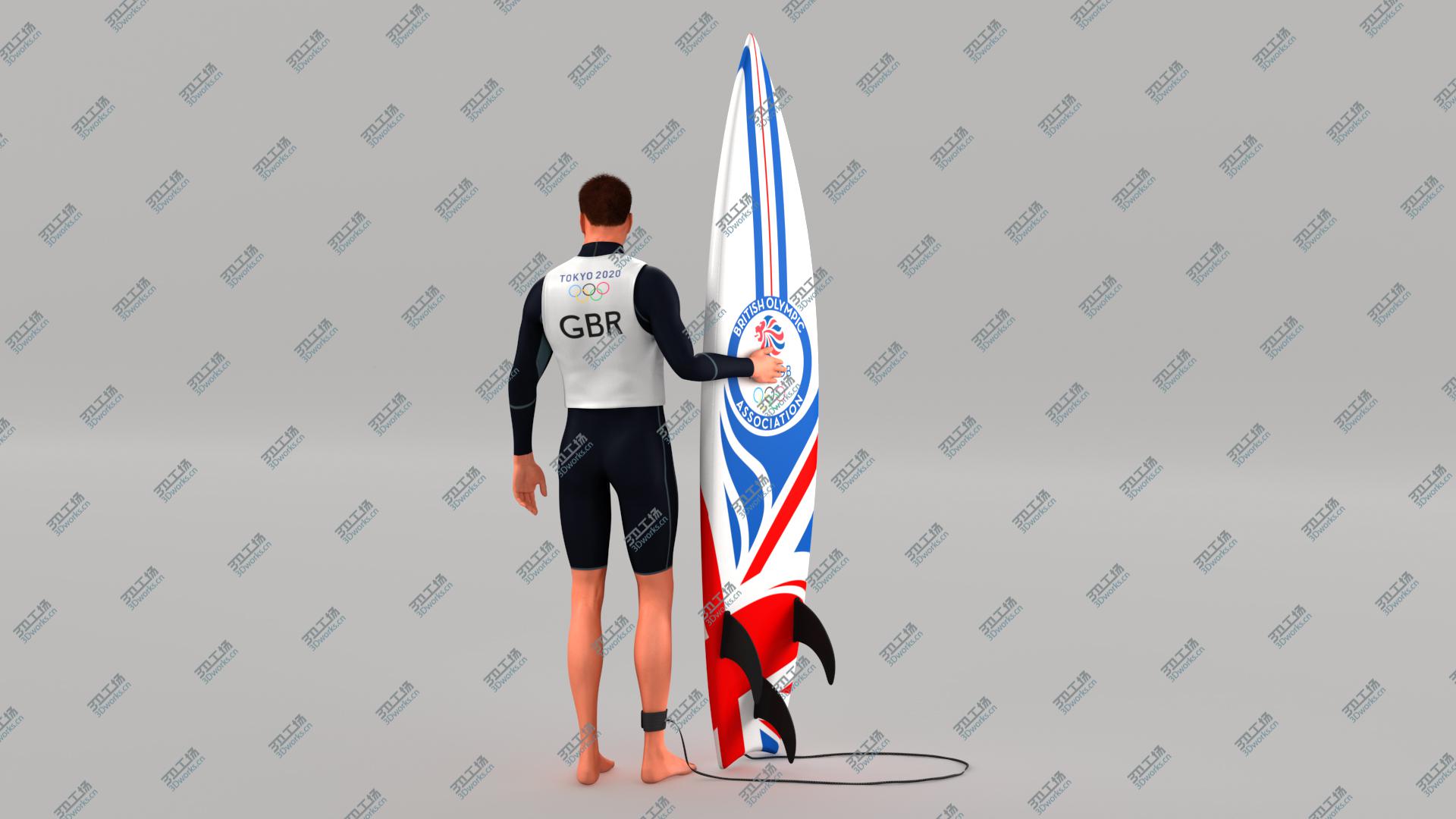 images/goods_img/20210313/White Surfer Animated HQ 3D model/5.jpg